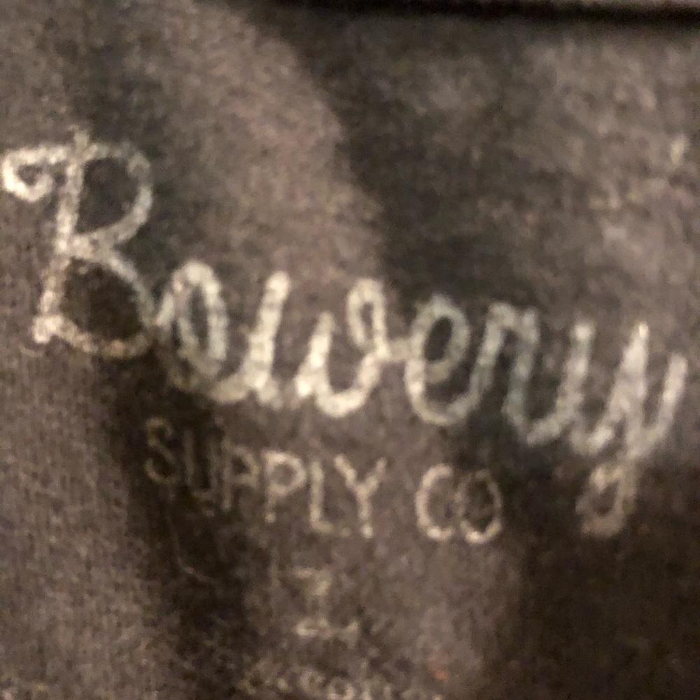 BOWERY SUPPLY CO TEE TIGER MEN LARGE EUC - Picture 3 of 3